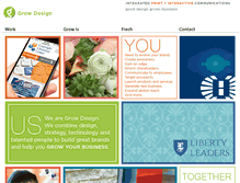 Tablet Screenshot of growdesign.com